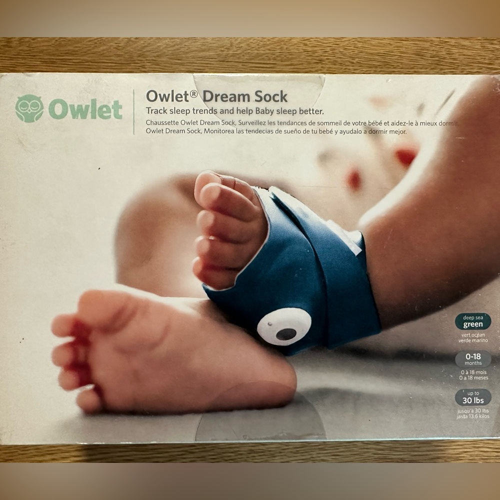 Owlet Dream Sock (brand new)